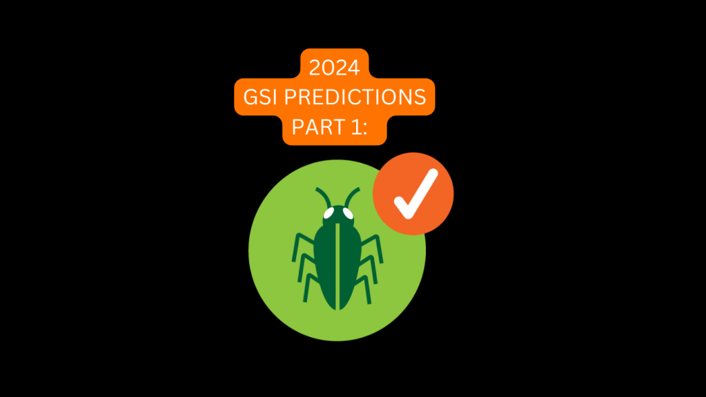 GSI PREDICTIONS  PART 1: INSECT ACTIVITY